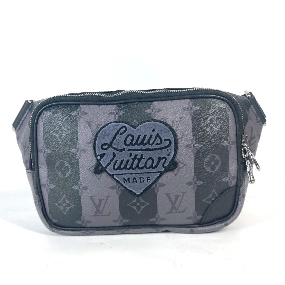 Louis Vuitton Sling M59338 Eclipse NIGO collaboration Monogram Canvas Gray Crossbody Bag