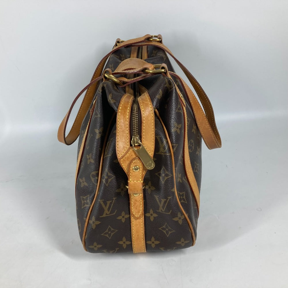 Louis Vuitton M51188 Stresa GM Monogram Canvas Brown Shoulder Bag