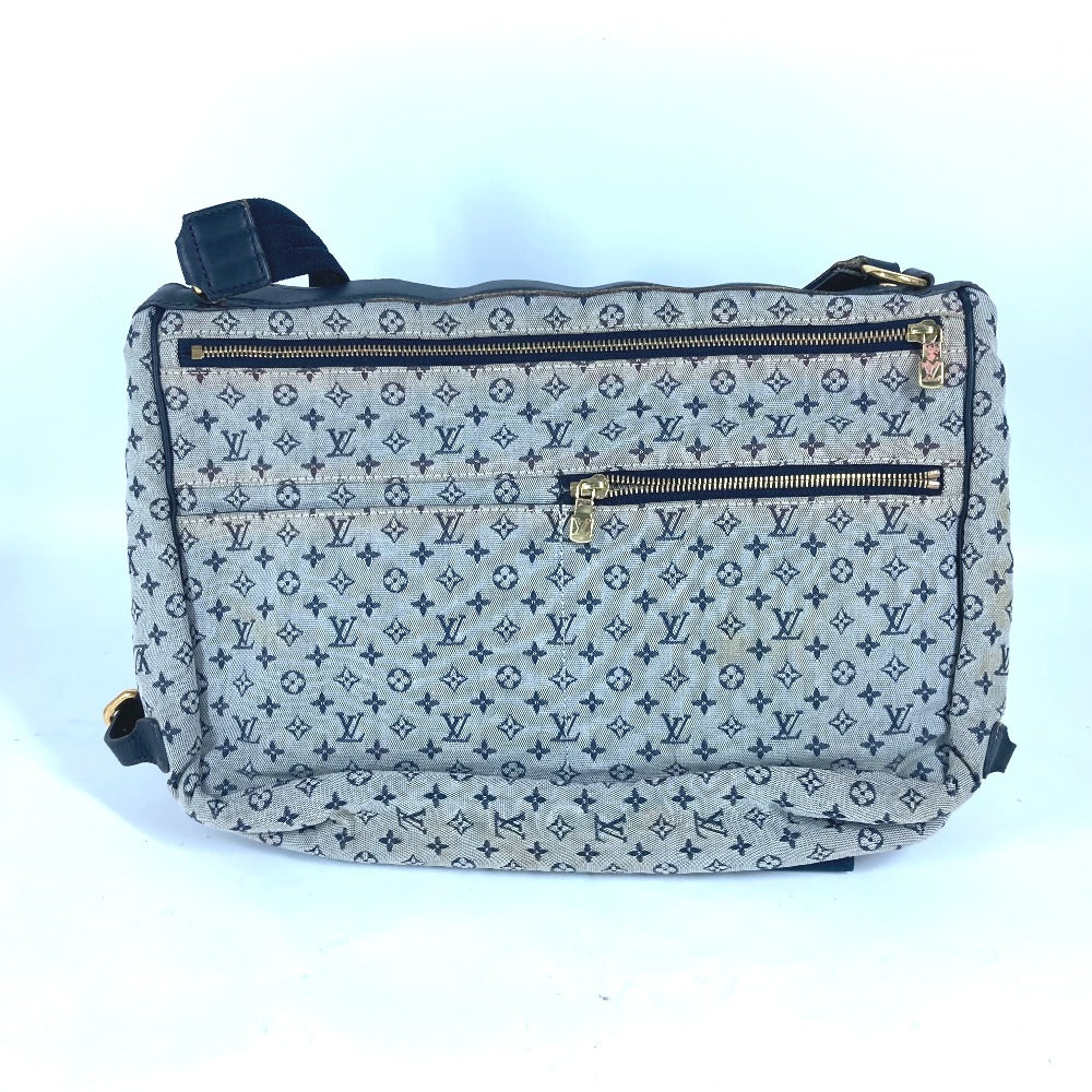 Louis Vuitton M42350 Sac Maman Monogram Canvas Navy Mini Shoulder Bag