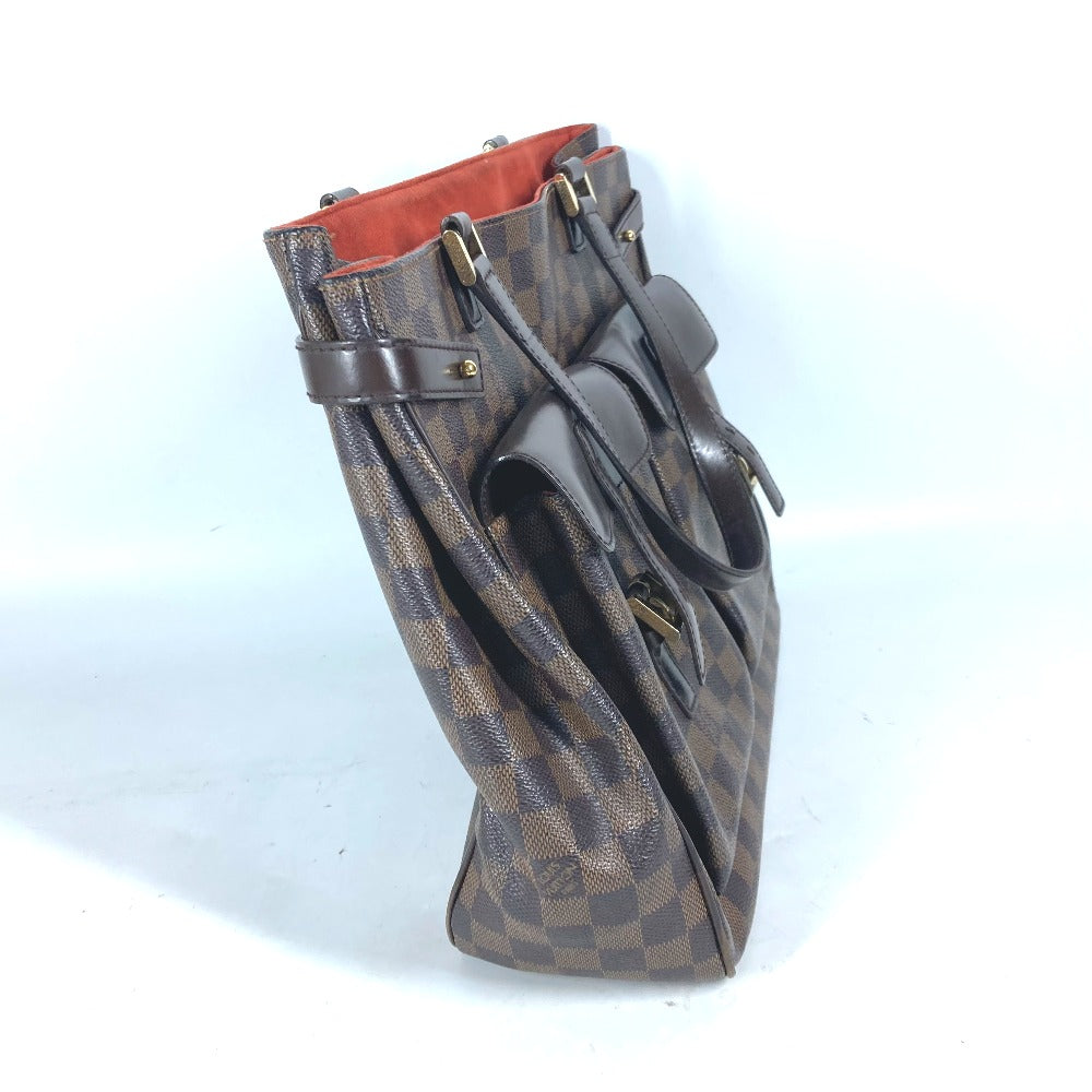 Louis Vuitton N51128 Damier Uzes Canvas Brown Shoulder Bag