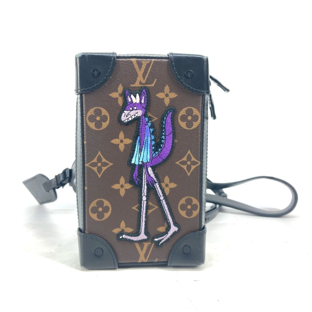 Louis Vuitton M80144 Soft Trunk Phone Box Monogram Canvas Brown Shoulder Bag