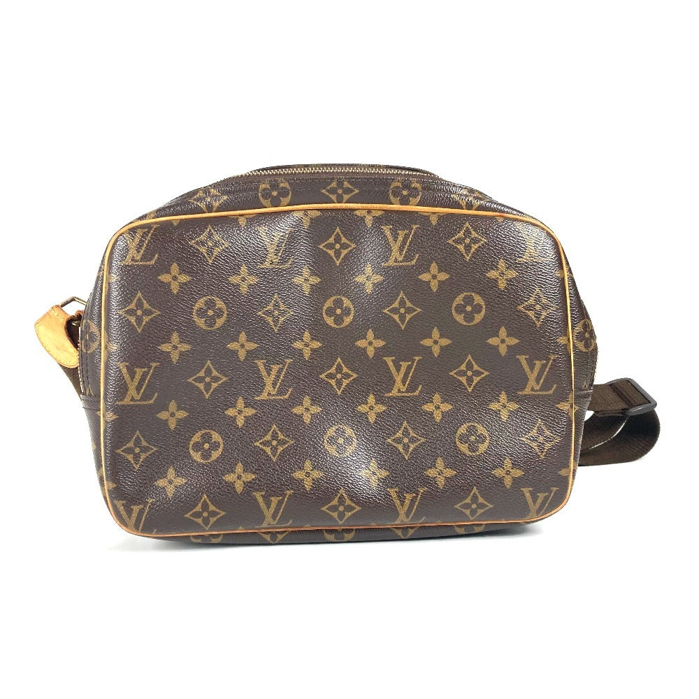 Louis Vuitton M45254 Reporter PM Monogram Canvas Brown Shoulder Bag Ot 16