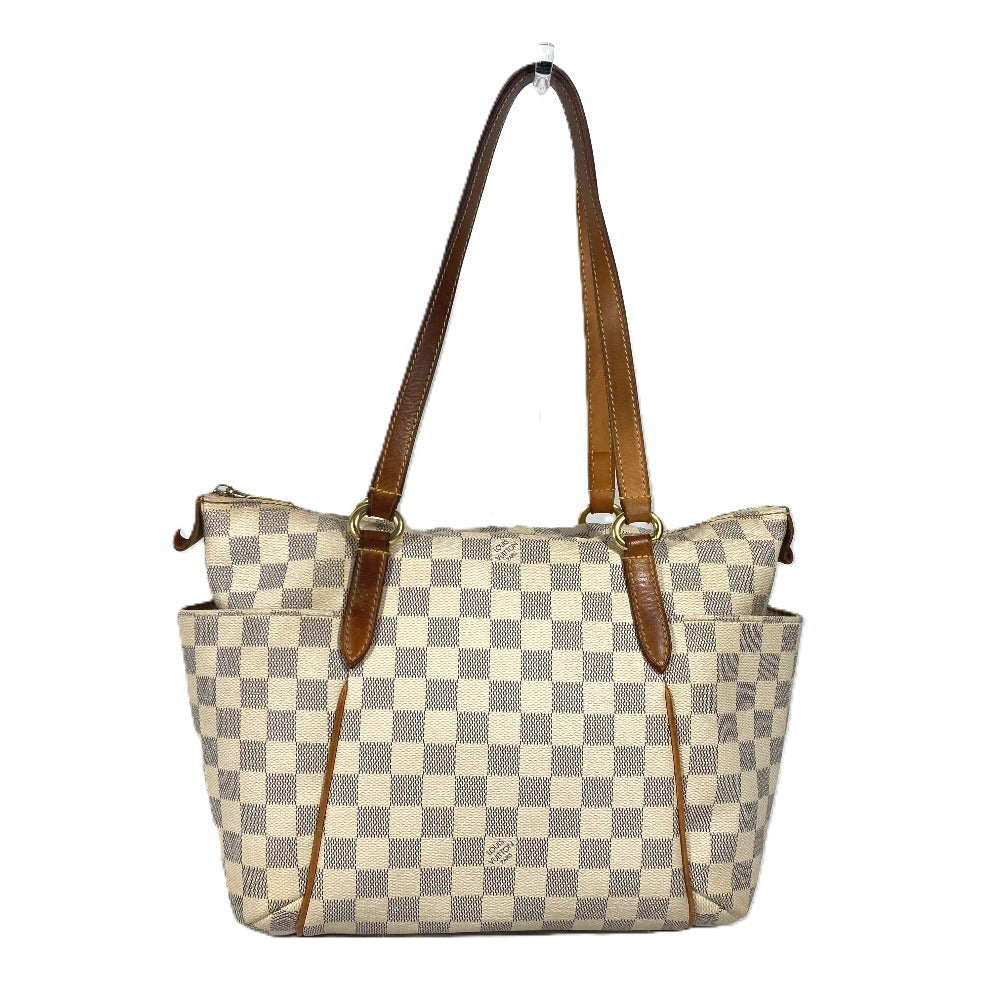 Louis Vuitton N51261 Damier Azur Damier Azur Canvas White Shoulder Bag