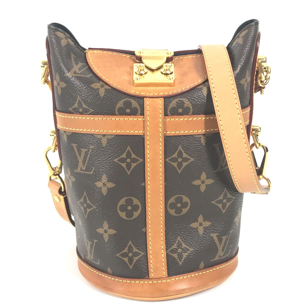 Louis Vuitton M43587 Duffel Monogram Canvas Brown Shoulder Bag Ot 12