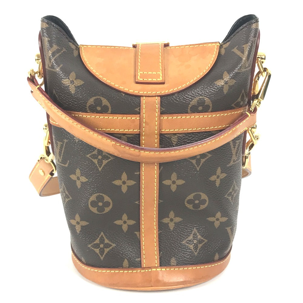 Louis Vuitton M43587 Duffel Monogram Canvas Brown Shoulder Bag Ot 12