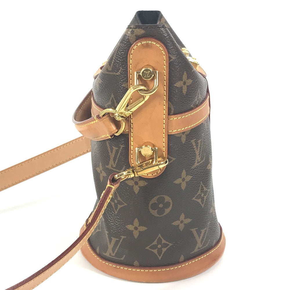 Louis Vuitton M43587 Duffel Monogram Canvas Brown Shoulder Bag Ot 12
