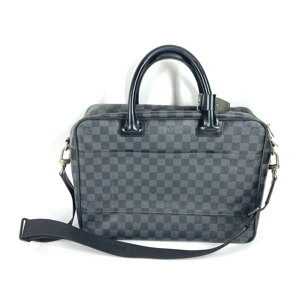 Louis Vuitton Business N23253 Damier Grafitto Damier Canvas Black Handbag Ot 28