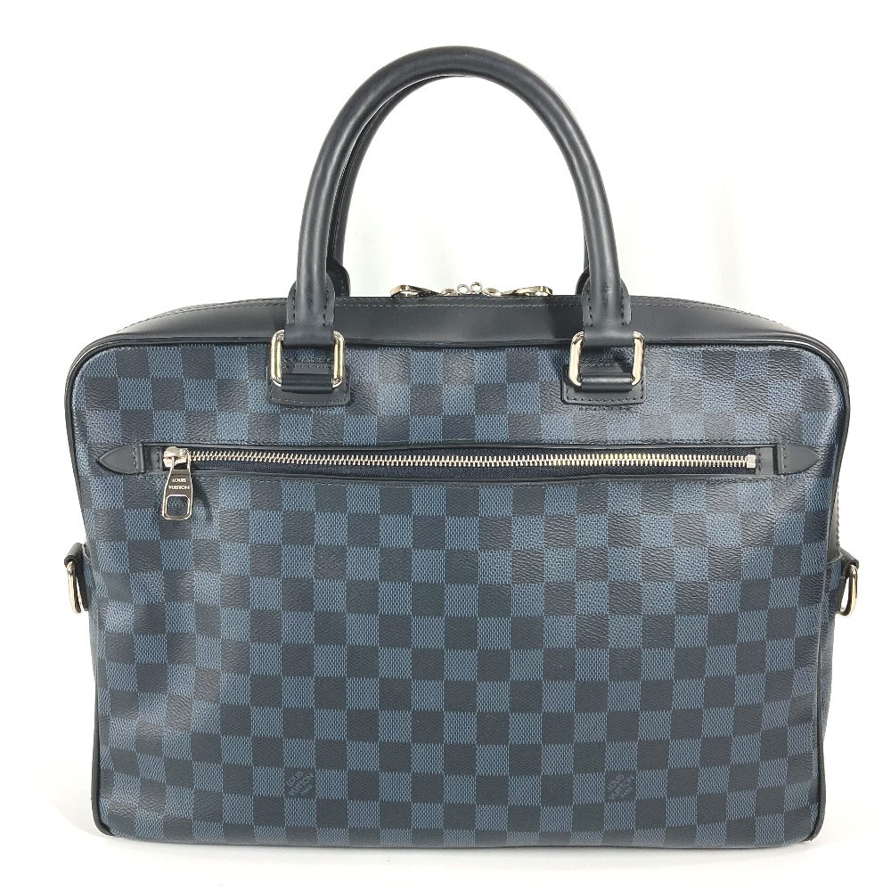 Louis Vuitton N41347 Damier Cobalt Damier Cobalt Canvas Navy Handbag