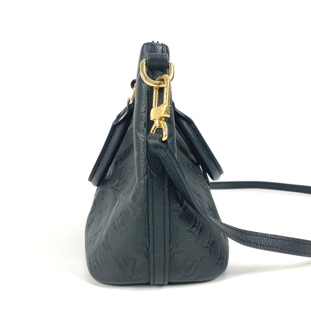Louis Vuitton M50639 Ann Platt Ann Platt Monogram Leather Navy Shoulder Bag