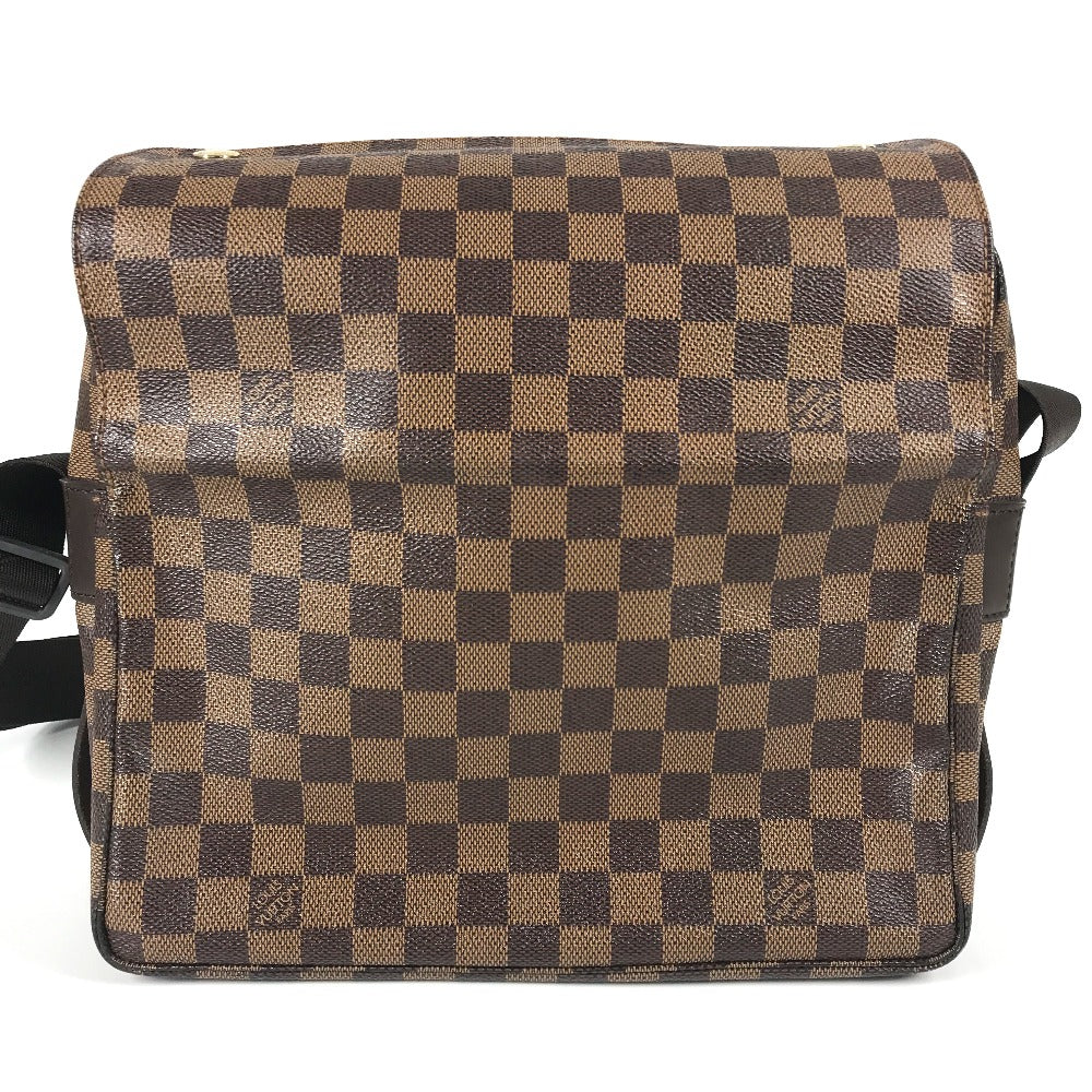 Louis Vuitton N45255 Damier Naviglio Canvas Brown Shoulder Bag Ot 2