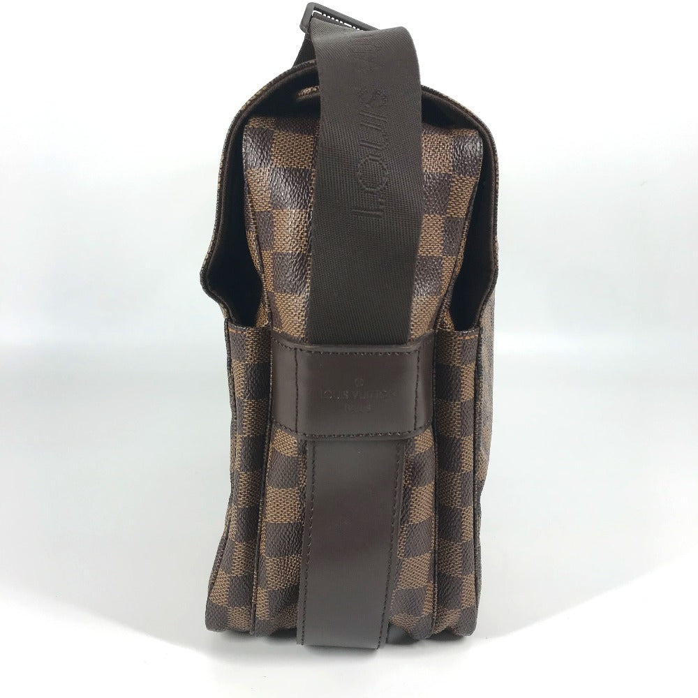 Louis Vuitton N45255 Damier Naviglio Canvas Brown Shoulder Bag Ot 2