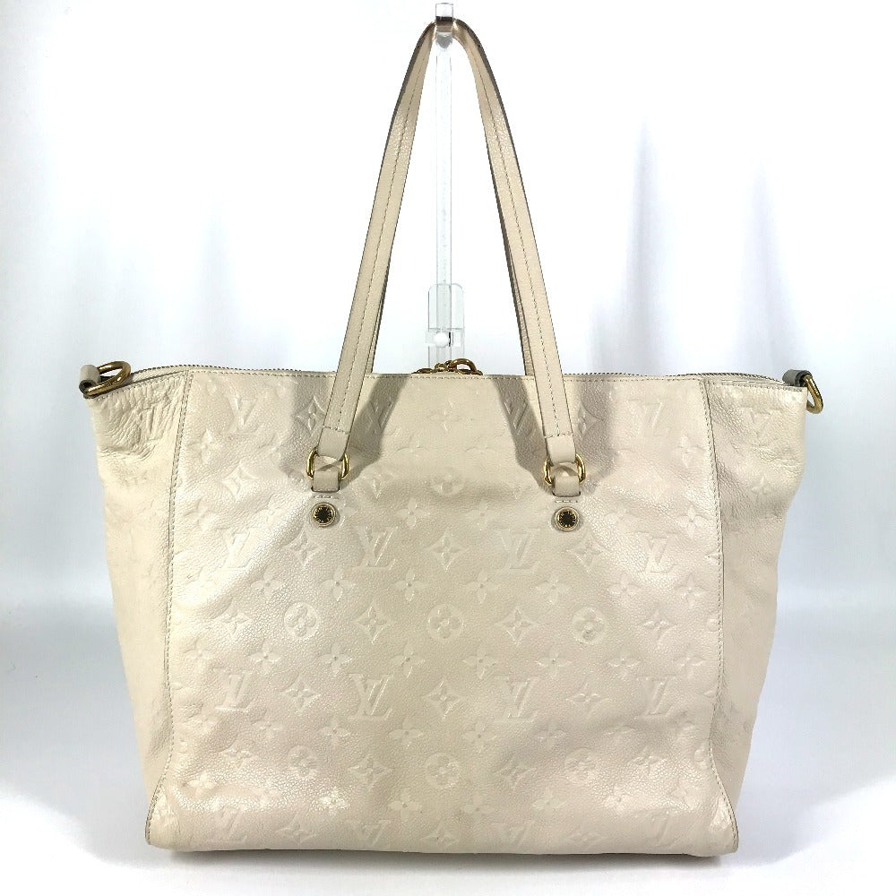 Louis Vuitton M93411 Ann Platt Ann Platt Monogram Leather White Shoulder Bag Ot 20