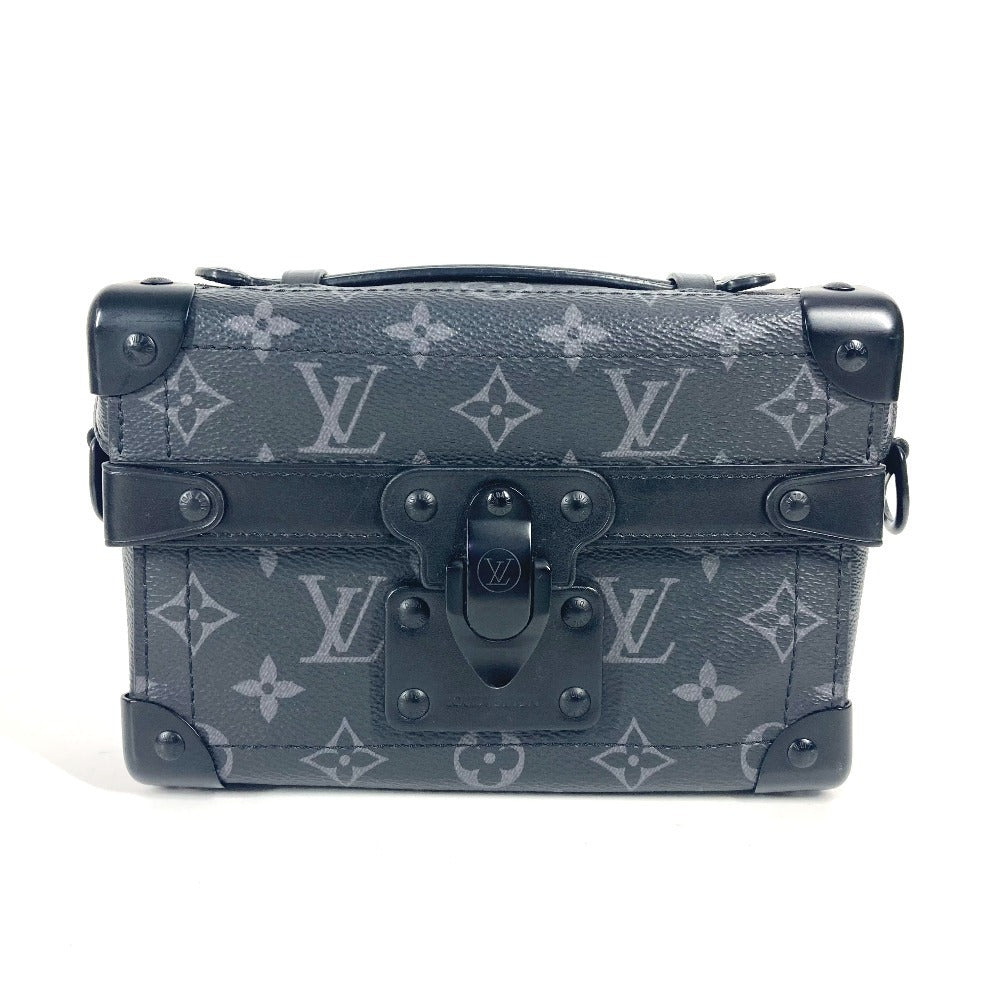 Louis Vuitton M11743 Eclipse Soul Trunk Monogram Canvas Black Shoulder Bag