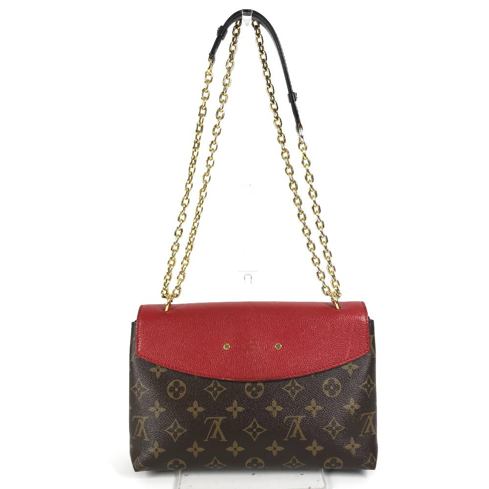 Louis Vuitton M43713 sampras seed Monogram Canvas Brown Shoulder Bag
