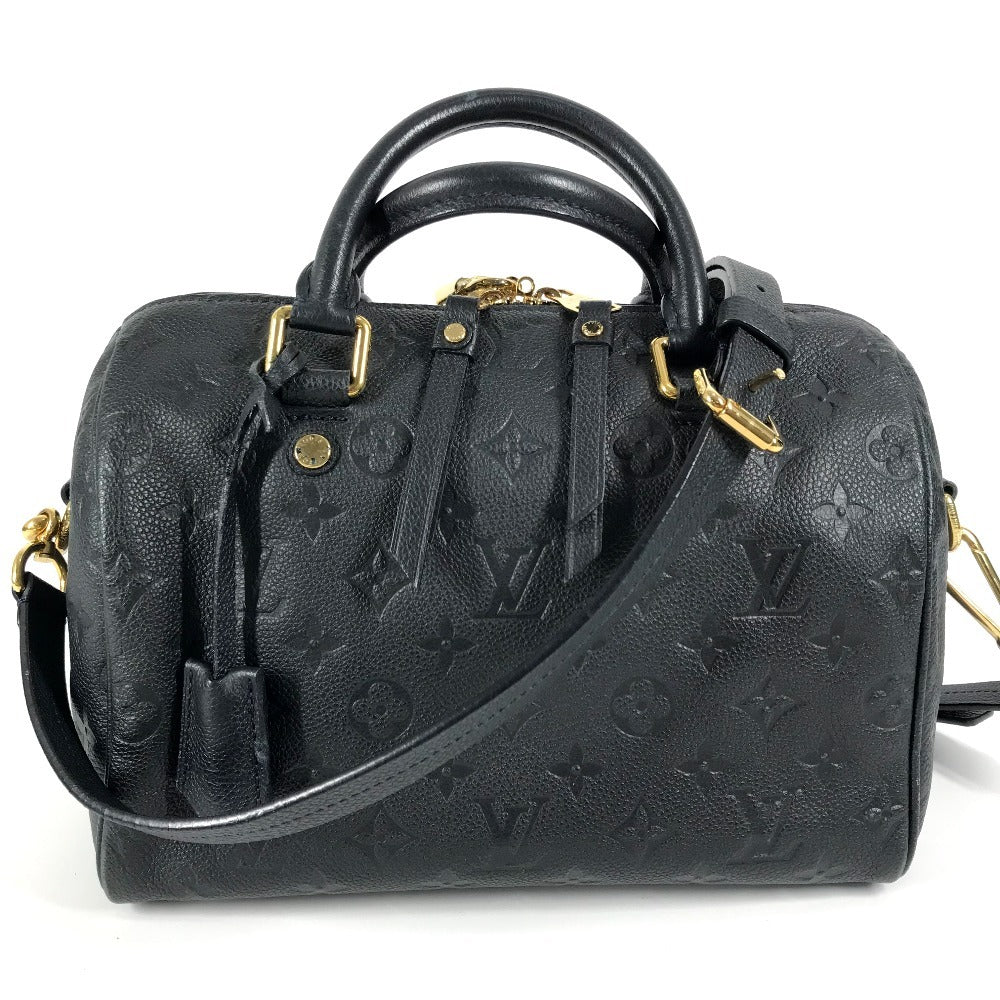 Louis Vuitton M40762 Ann Platt Dark Ann Monogram Leather Navy Speedy Handbag