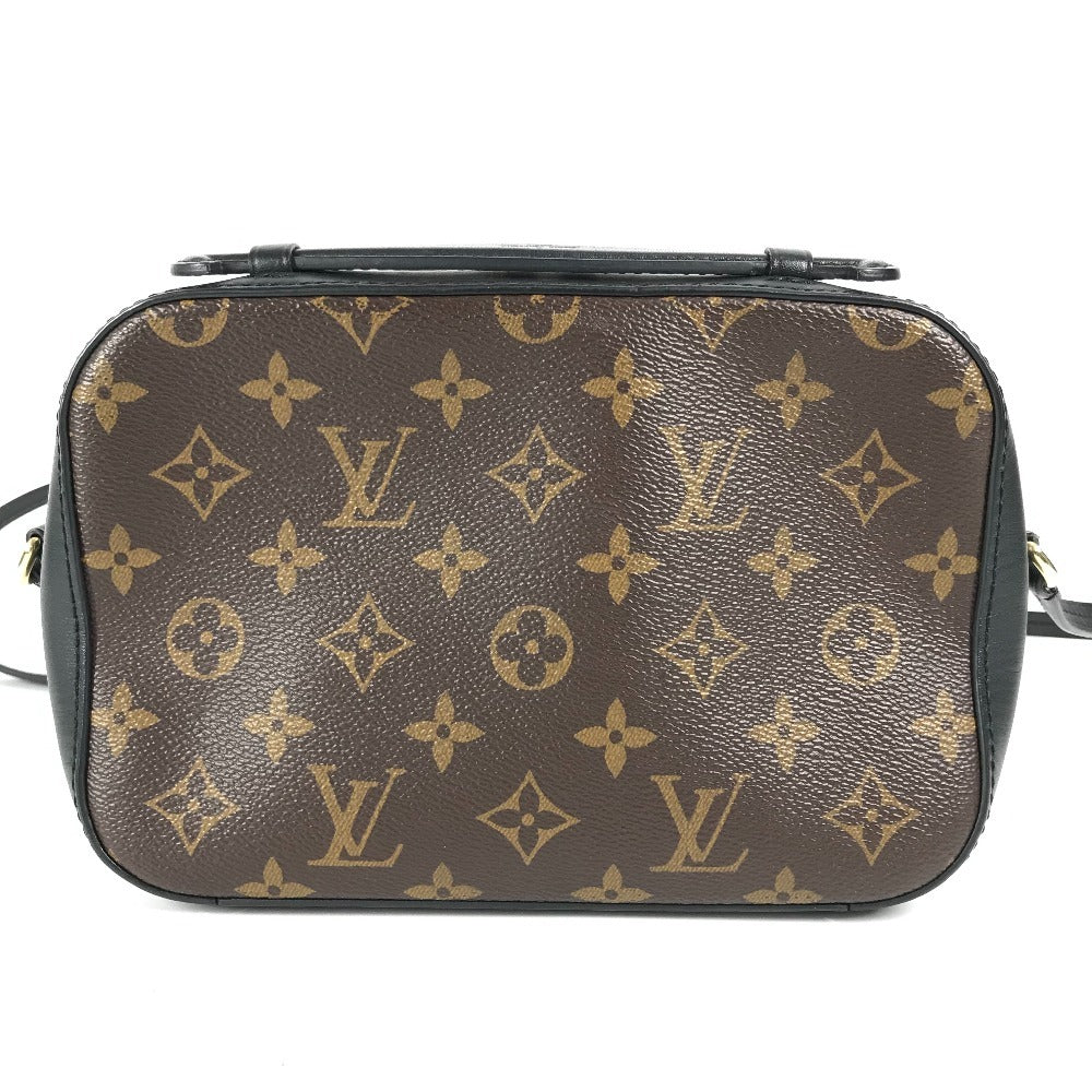 Louis Vuitton M43555 Saintonge Monogram Canvas Black Shoulder Bag