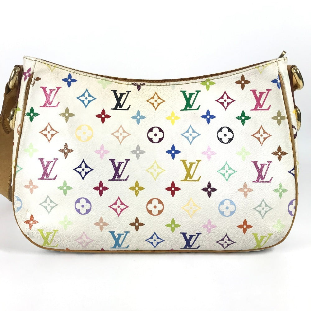 Louis Vuitton M40051 Lodge GM Monogram Canvas White Multicolor Shoulder Bag