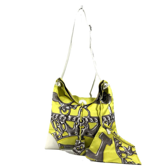 Shoulder Bag Silk, Yellow Silky City Pm Leather