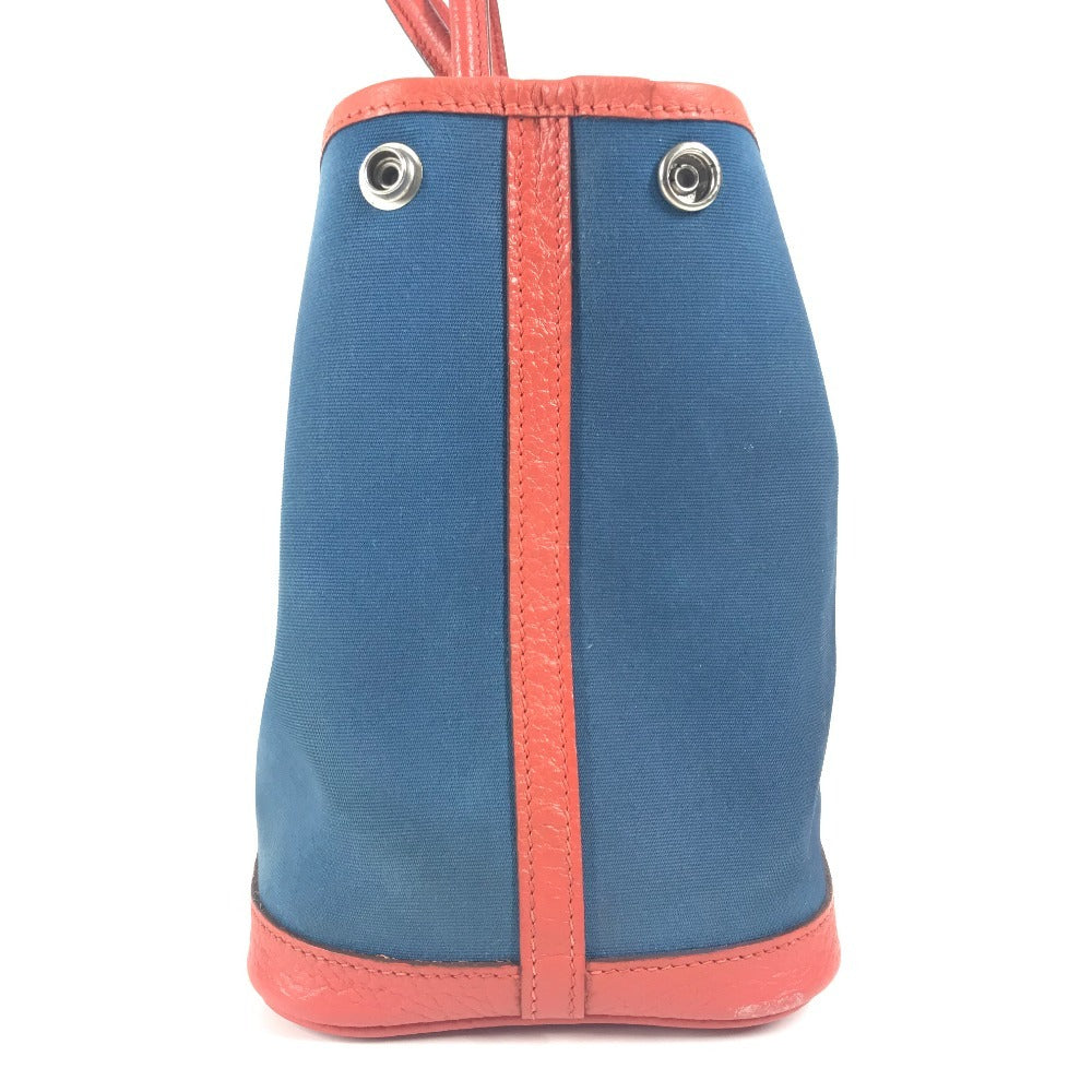 Tote Bag Garden Party Tpm Leather Canvas
