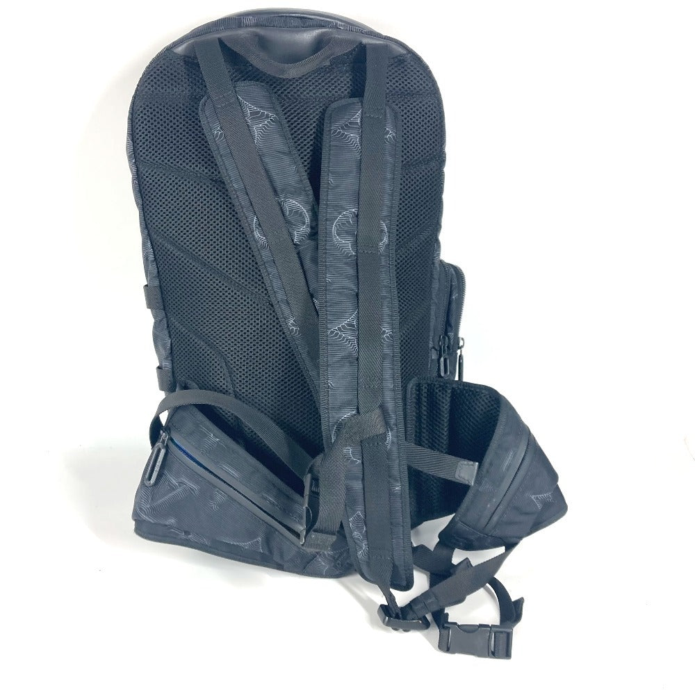 Louis Vuitton Backpack M45603 3D Mountain Backpack Monogram Leather Nylon Black