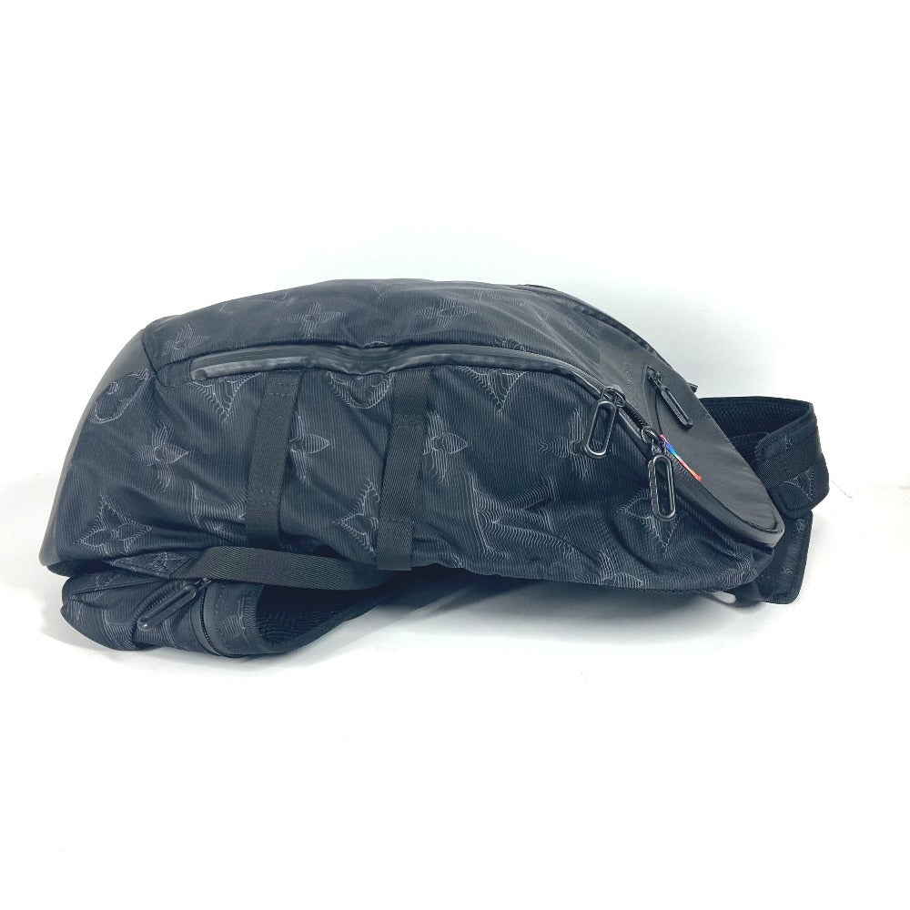 Louis Vuitton Backpack M45603 3D Mountain Backpack Monogram Leather Nylon Black