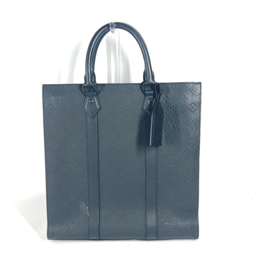 Louis Vuitton M21866 Taurillon Clemence Taurillon Clemence Monogram Leather Black Handbag