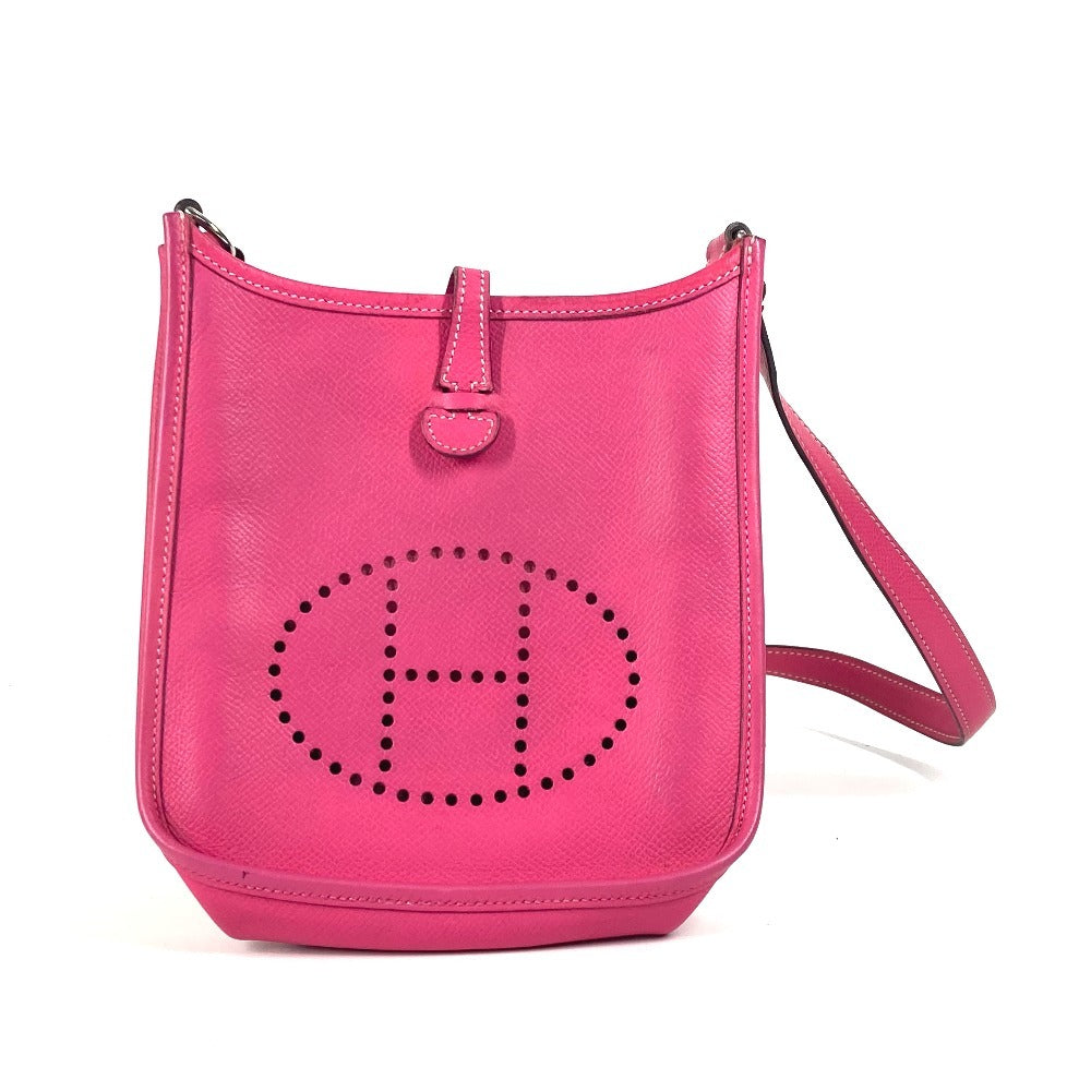 Hermes Shoulder Bag Evelyn Tpm Evelyn Tpm Leather Pink