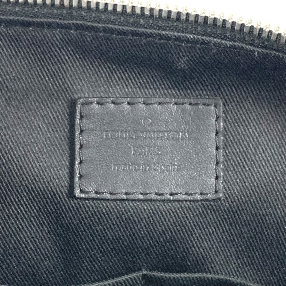 Louis Vuitton N42416 Damier Anfini Damier Anfini Leather Navy Crossbody Bag