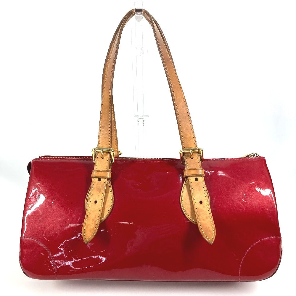 Louis Vuitton M93507 Vernis Rosewood Avenue Monogram Red Shoulder Bag