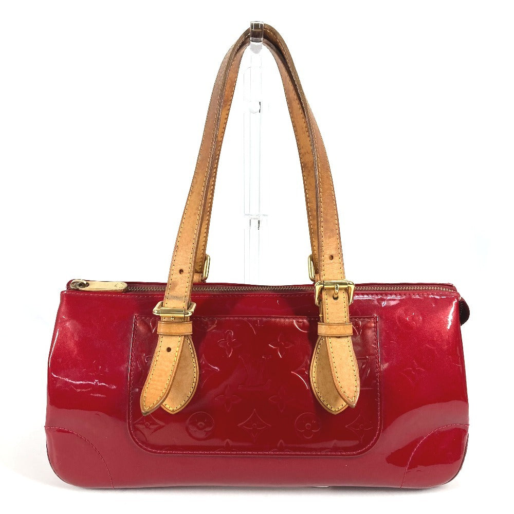 Louis Vuitton M93507 Vernis Rosewood Avenue Monogram Red Shoulder Bag