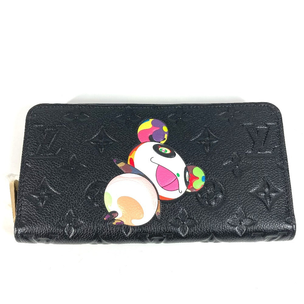 Louis Vuitton Long Purse M14160 Ann Platt Monogram Leather Black Wallet Case Ot 30