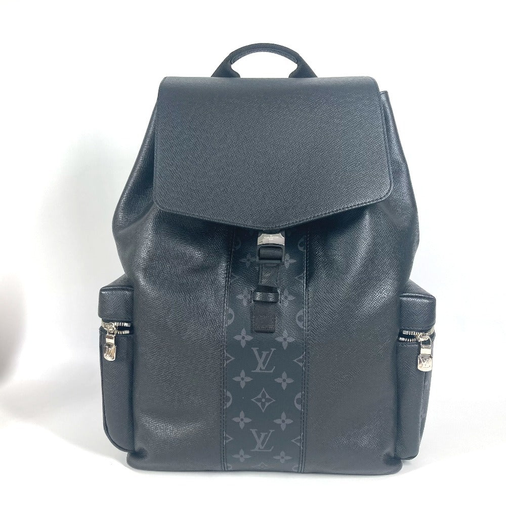 Louis Vuitton Backpack M30417 Eclipse Taigalama Backpack Monogram Canvas Black