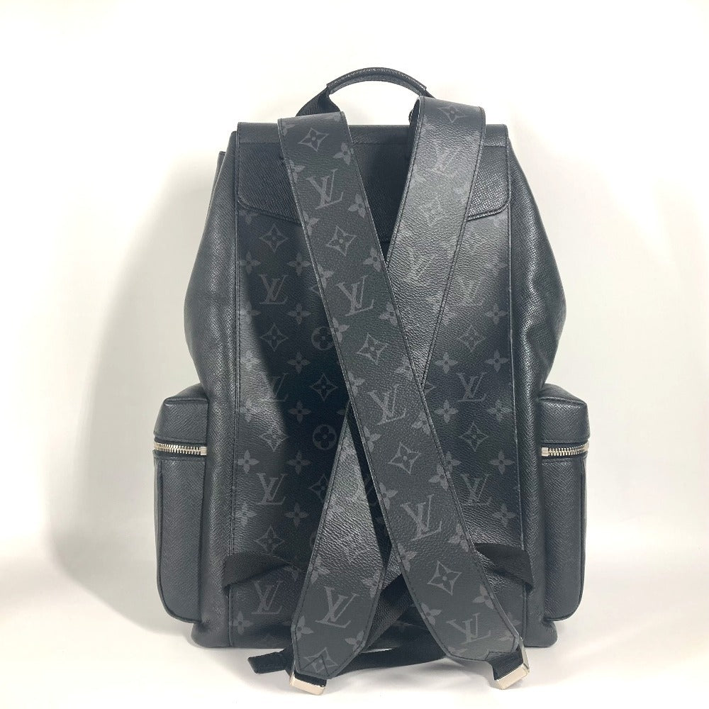 Louis Vuitton Backpack M30417 Eclipse Taigalama Backpack Monogram Canvas Black
