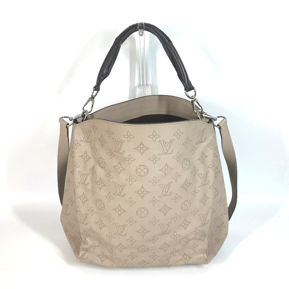 Louis Vuitton M50032 mahina BabylonePM Babylone Monogram Leather Beige Shoulder Bag