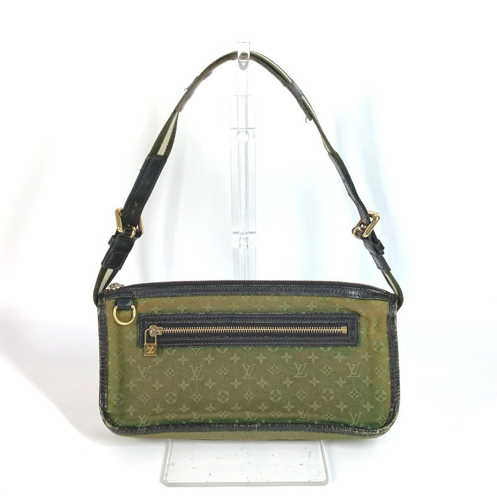 Louis Vuitton M92332 Catrain Monogram Canvas Khaki Mini Shoulder Bag Ot 17