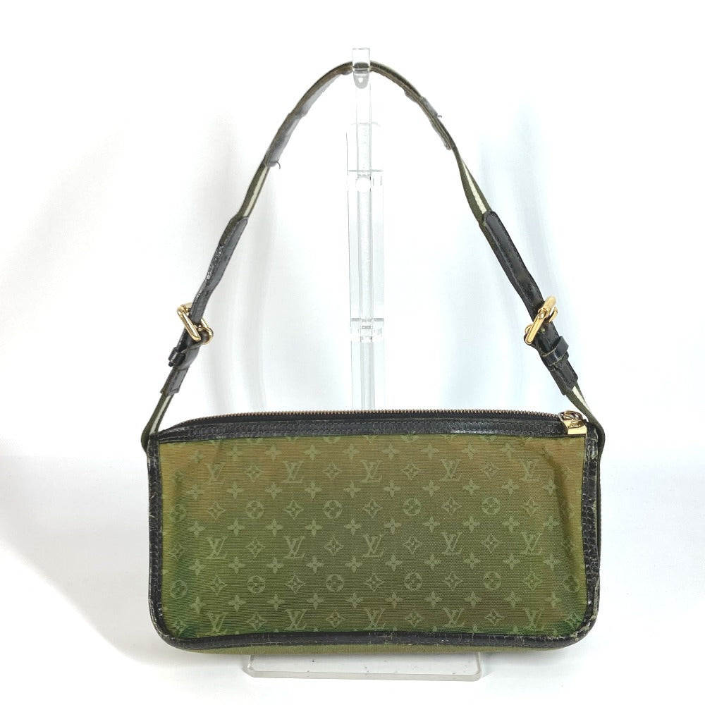 Louis Vuitton M92332 Catrain Monogram Canvas Khaki Mini Shoulder Bag Ot 17