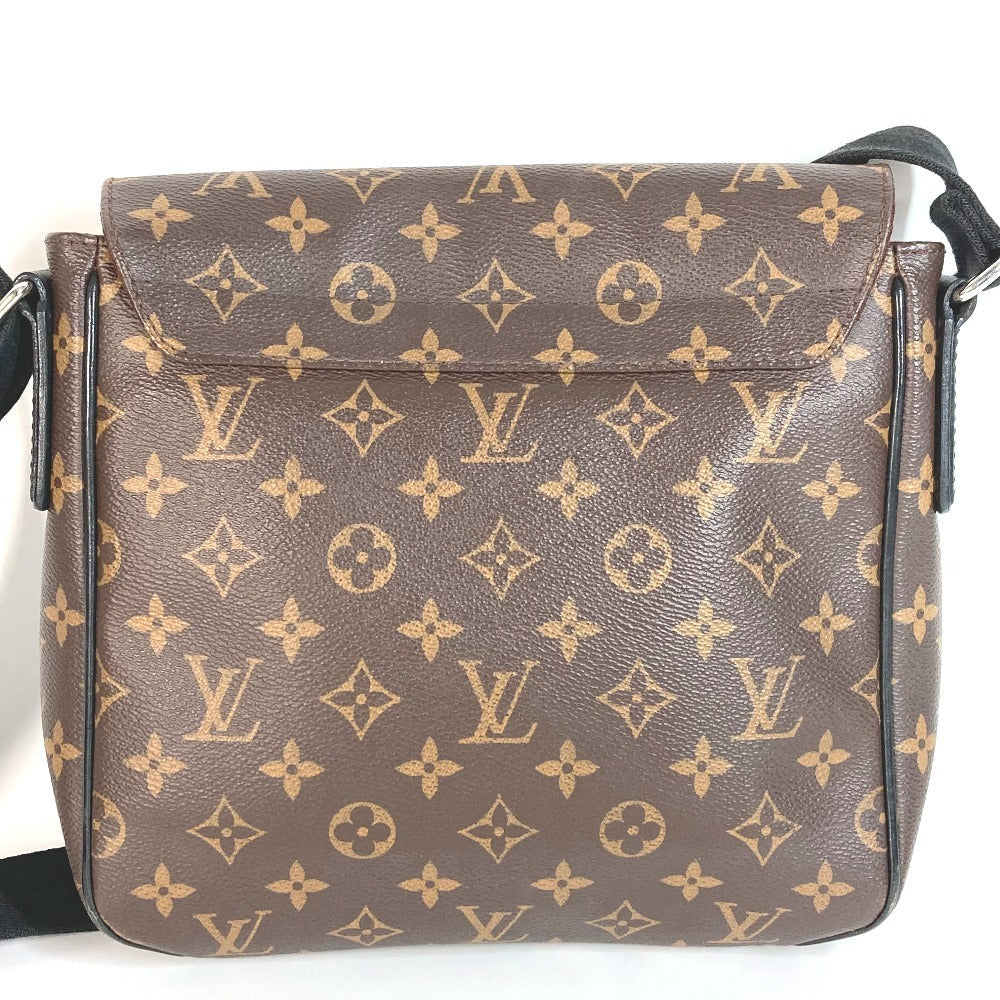 Louis Vuitton M40935 macacer District PM Monogram Canvas Brown Shoulder Bag