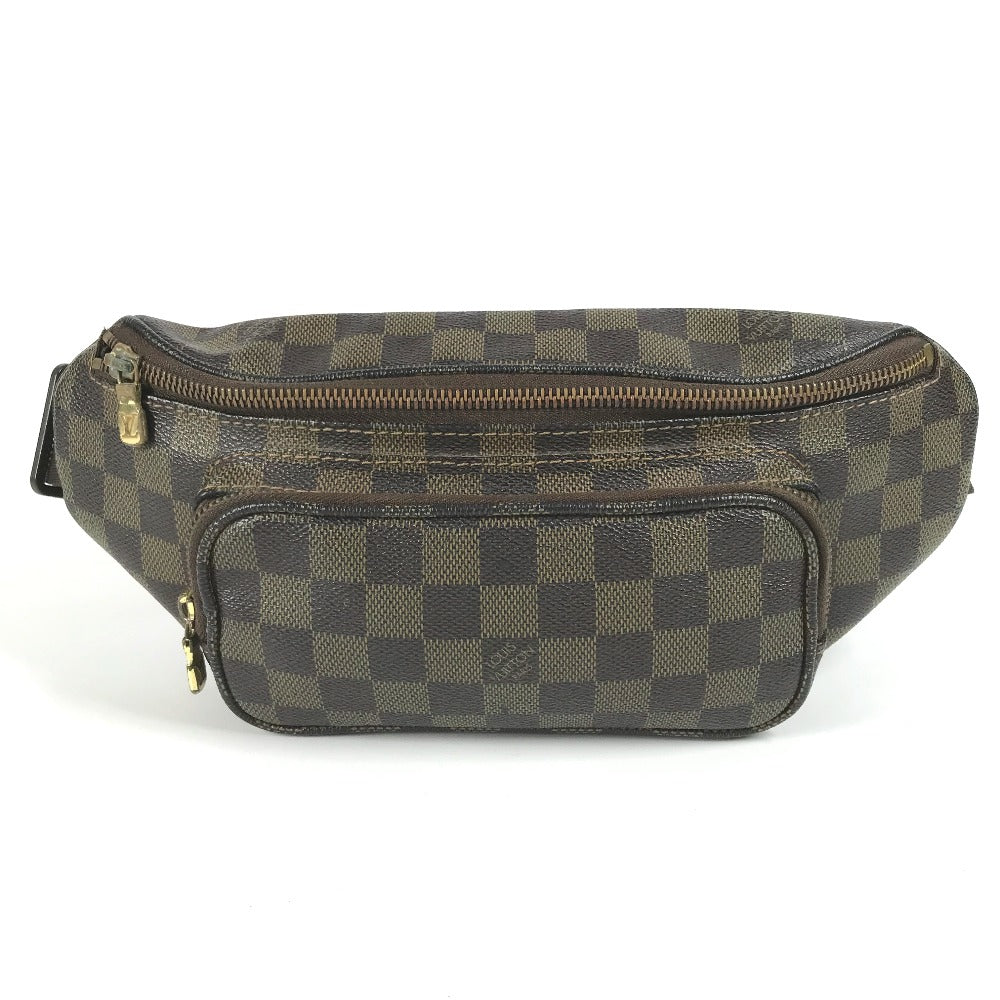 Louis Vuitton Waist N51172 Damier Bumbag Canvas Brown Handbag
