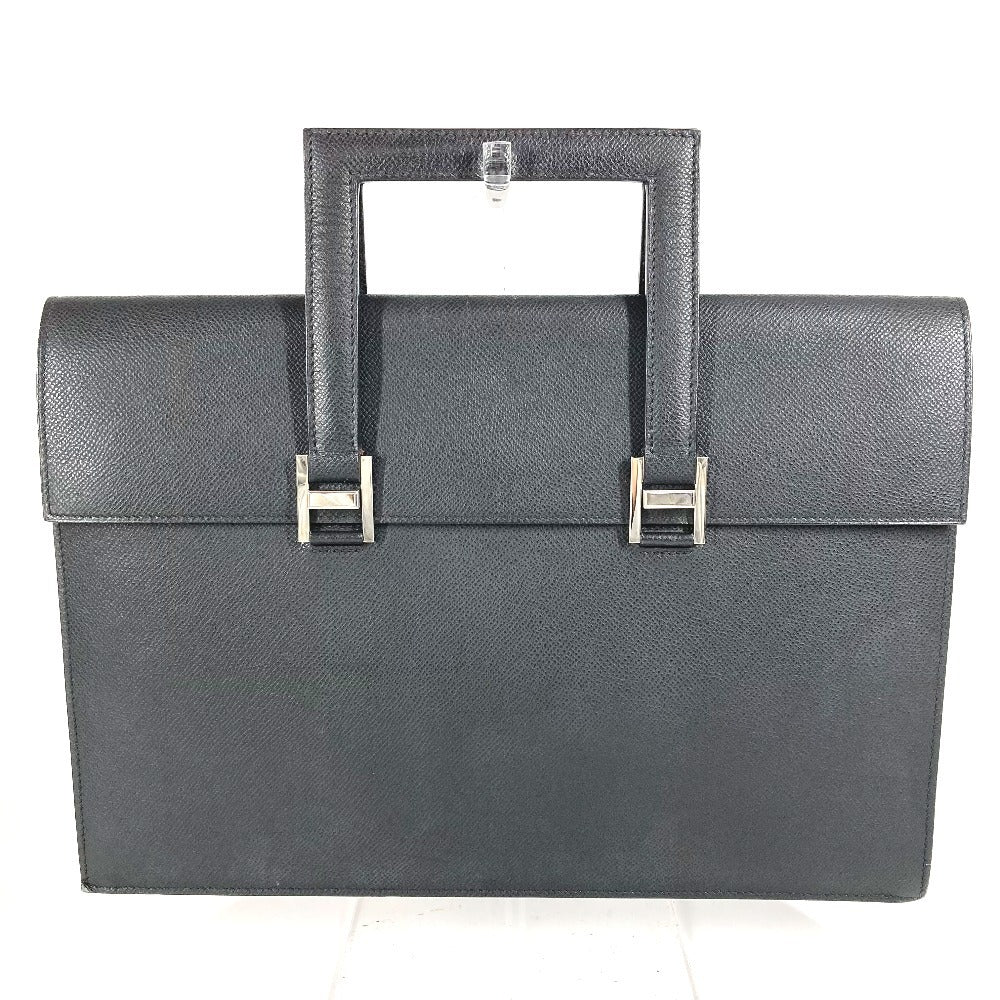 Hermes Business Bag Epsom Briefcase 365Pm Pm Black Travel Bag