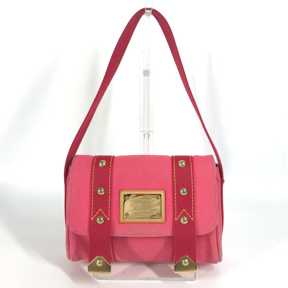 Louis Vuitton M40071 Antigua Sac mule Canvas Pink Shoes