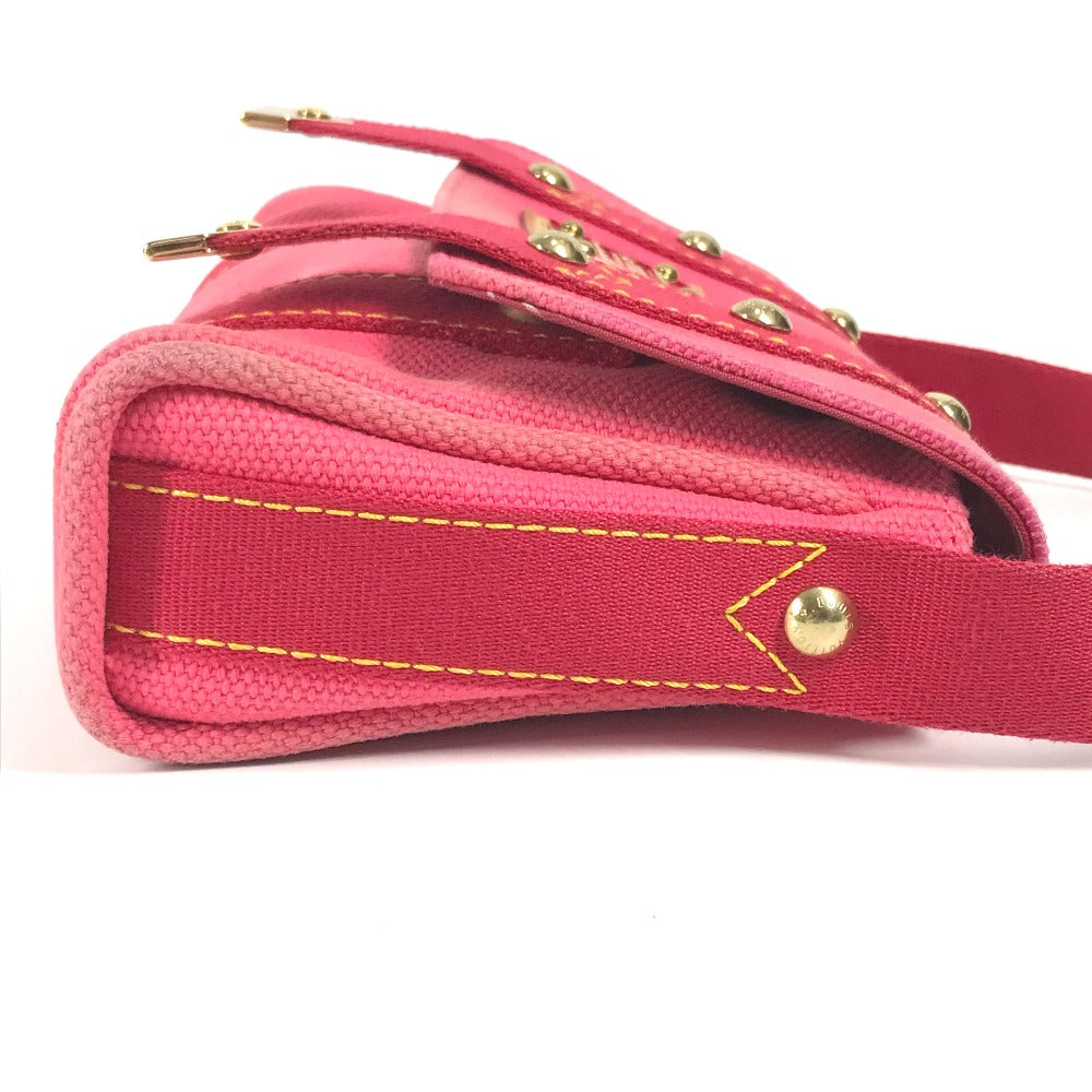 Louis Vuitton M40071 Antigua Sac mule Canvas Pink Shoes