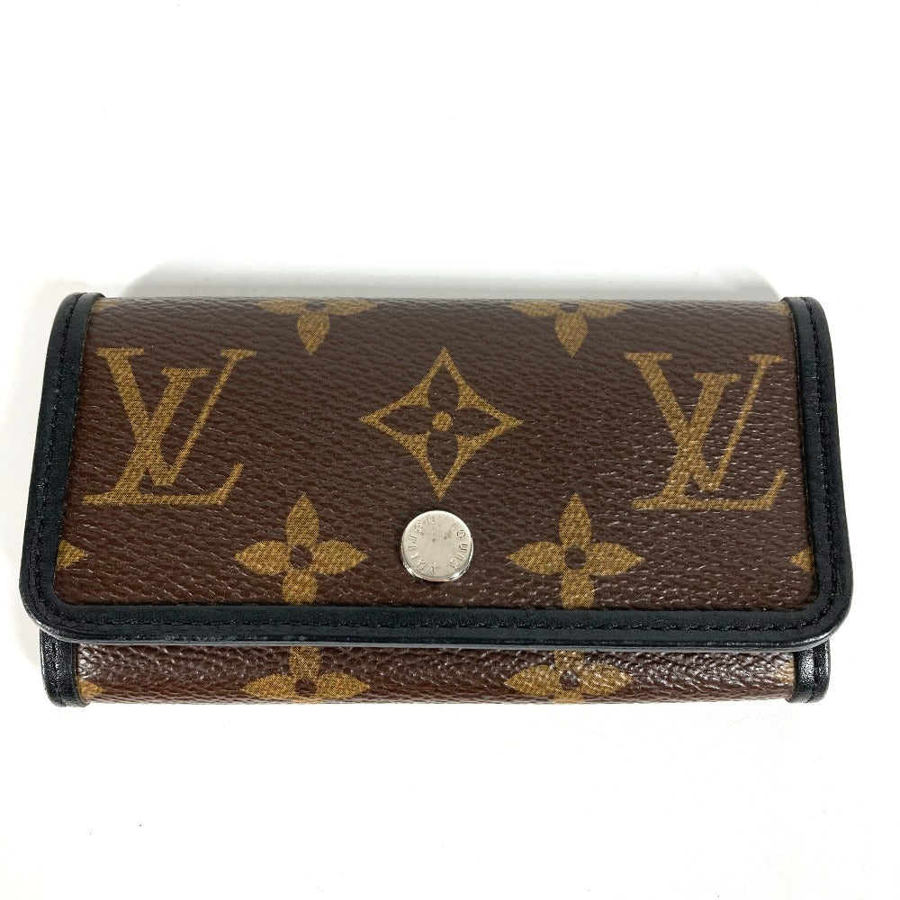 Louis Vuitton Key holder M60165 macacer Monogram Canvas Brown Key Chain