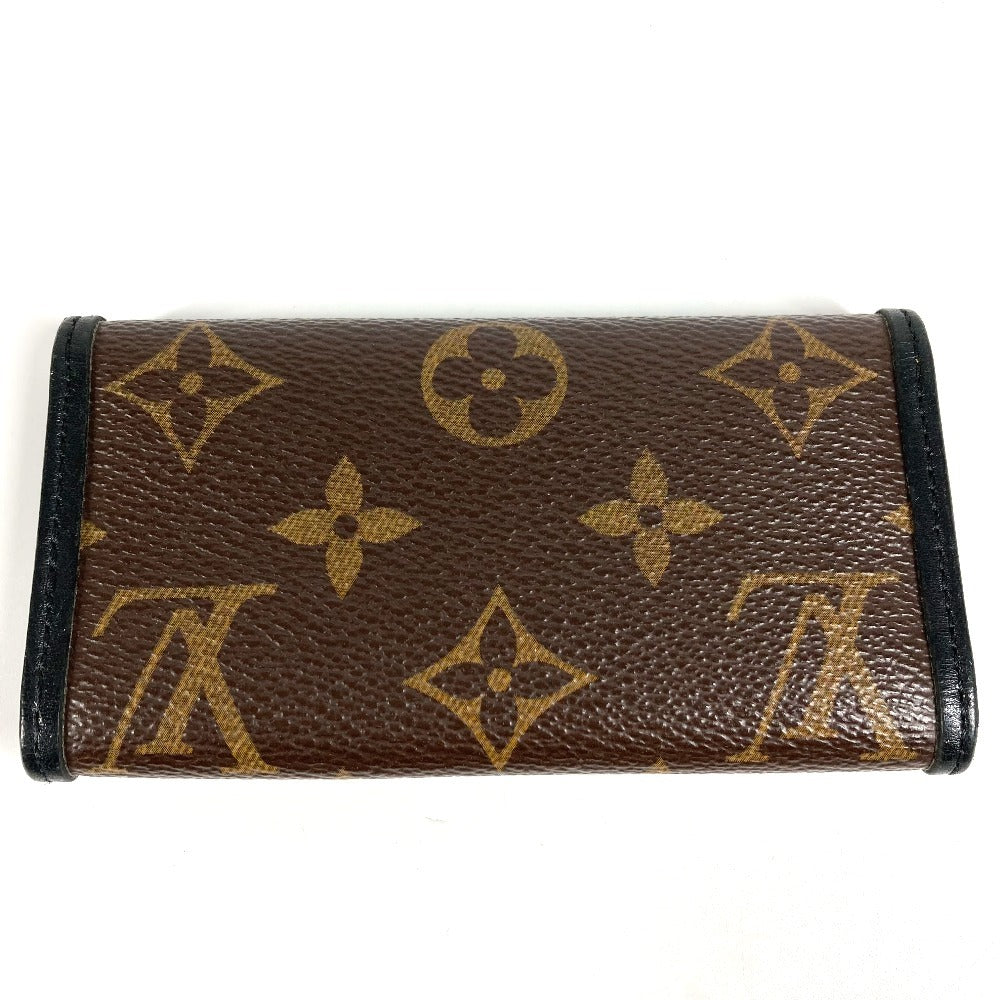 Louis Vuitton Key holder M60165 macacer Monogram Canvas Brown Key Chain