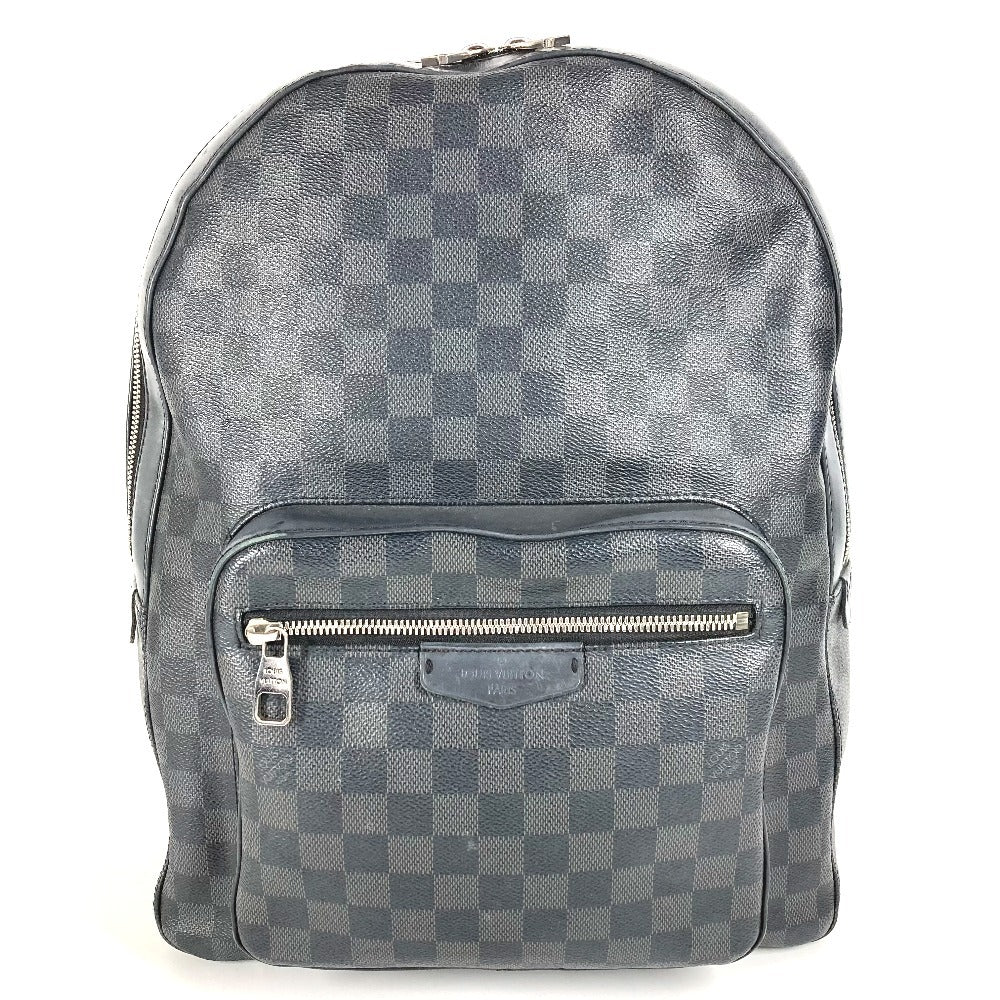 Louis Vuitton Backpack N41473 Damier Grafitto Damier Canvas Black