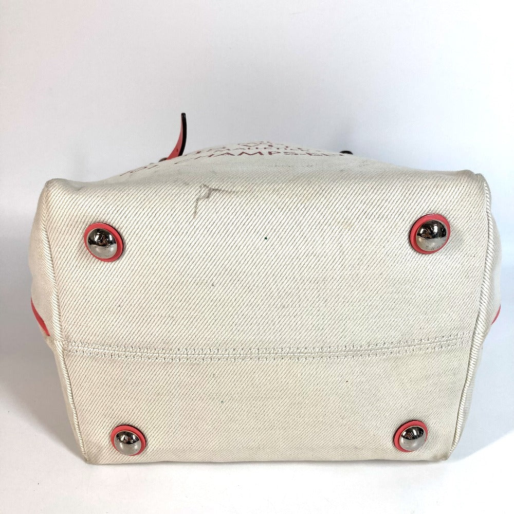 Louis Vuitton M94505 Summer Collection Hippo PM Leather Canvas Pink Shoulder Bag