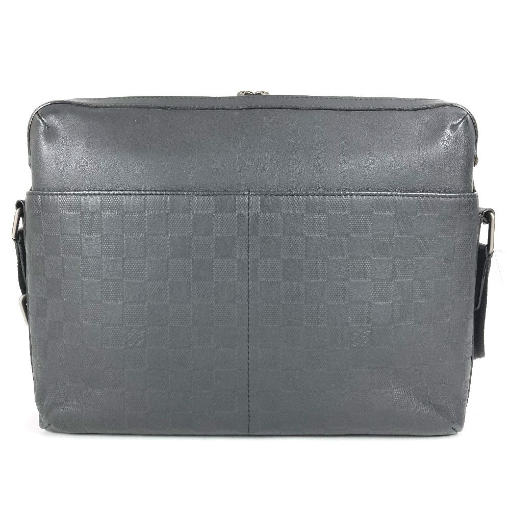 Louis Vuitton N41201 Damier Anfini Damier Anfini Leather Black Shoulder Bag