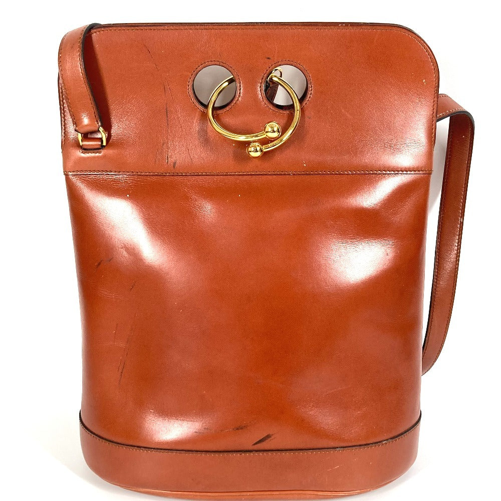 Shoulder Bag Alix Leather Brown