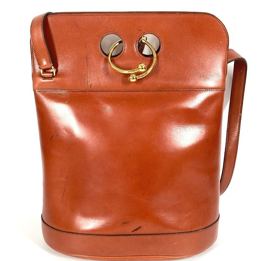 Shoulder Bag Alix Leather Brown
