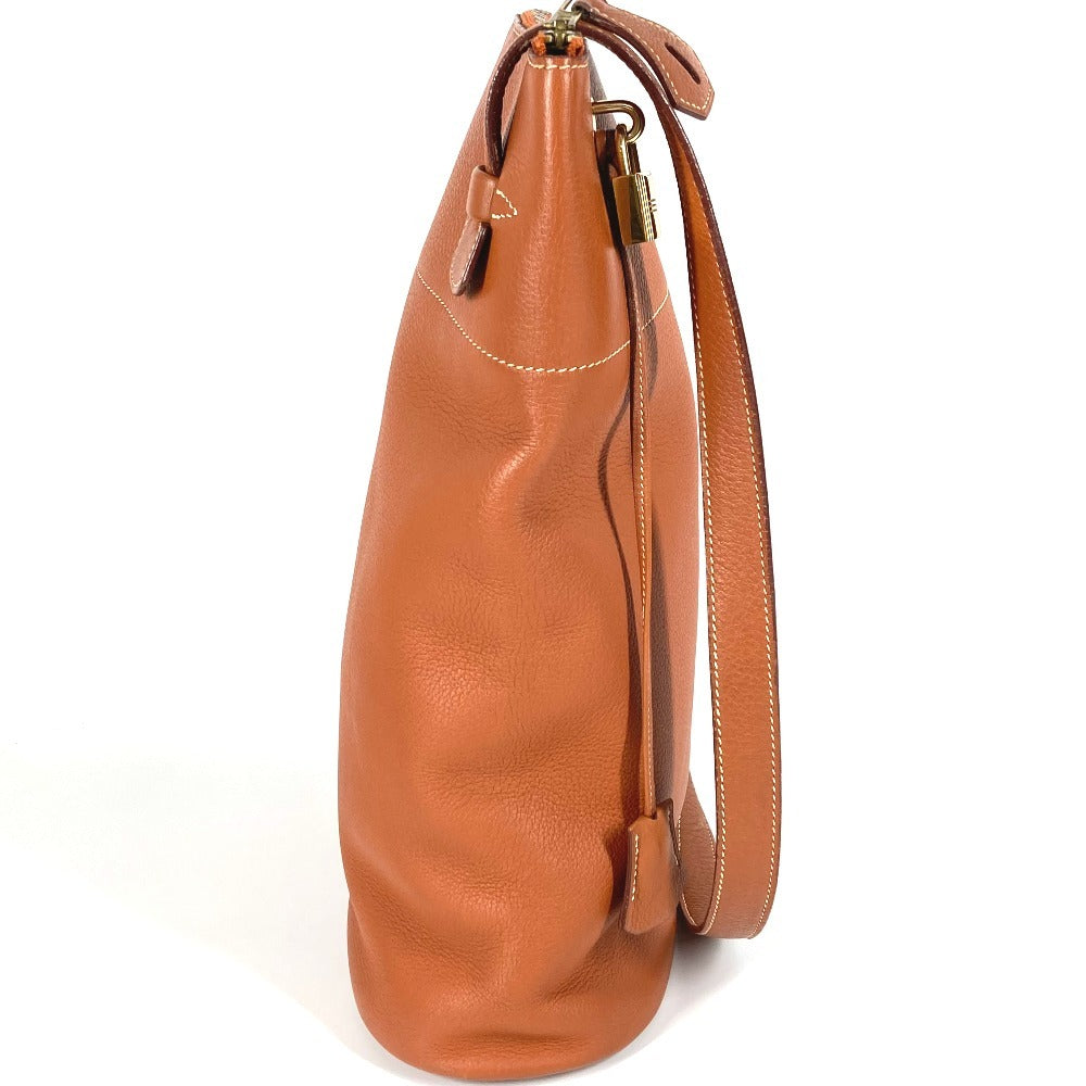 Hermes Shoulder Bag Mouvy Femme Leather Gold