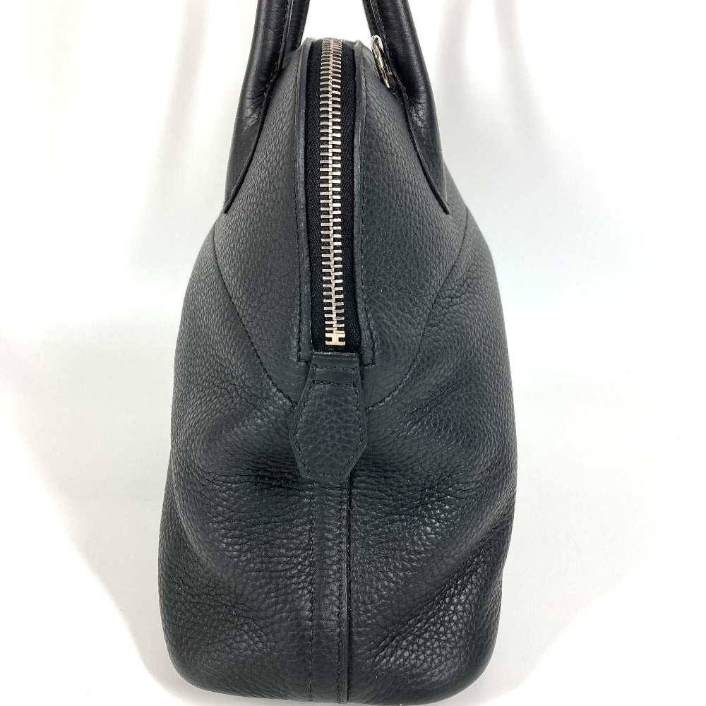 Hermes Handbag Taurillon Clemence Bolide Bolide Leather Black Travel Bag